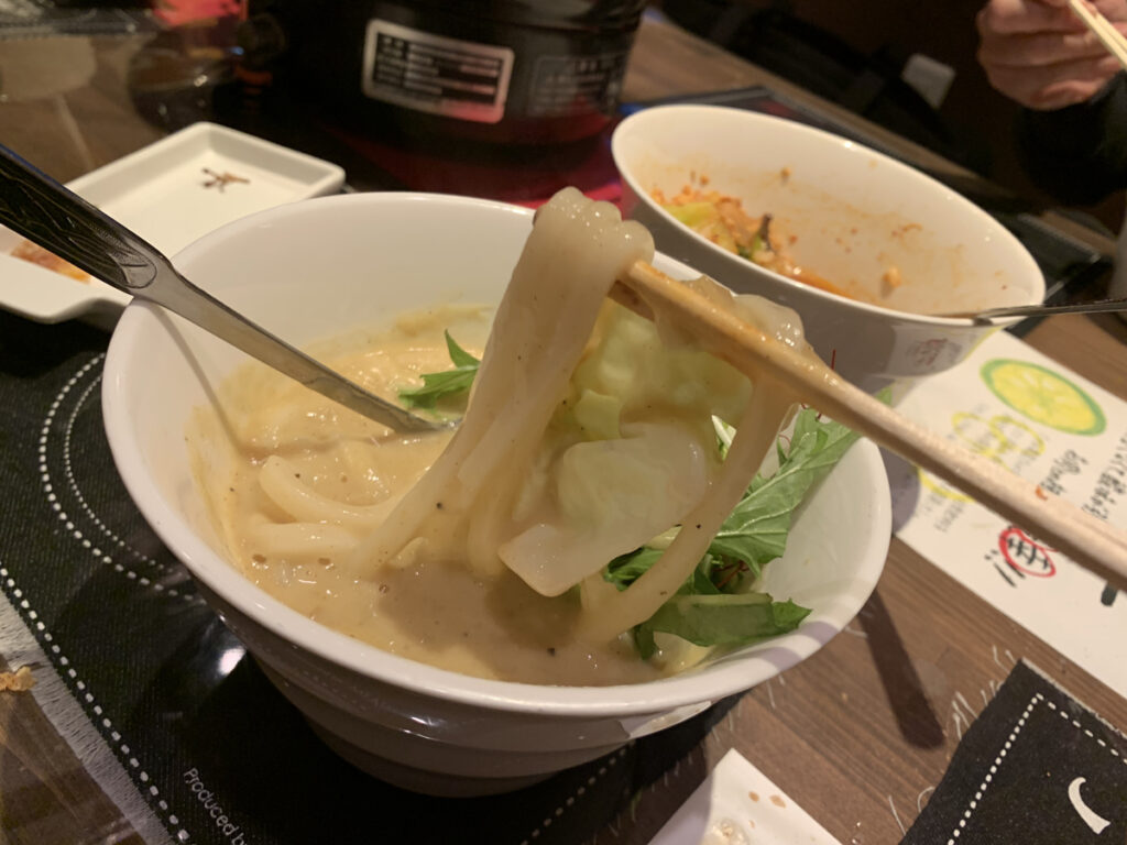 絶品『カレーうどん』